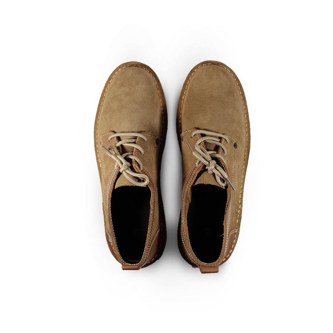 Mens Vellies Shoes - Tan
