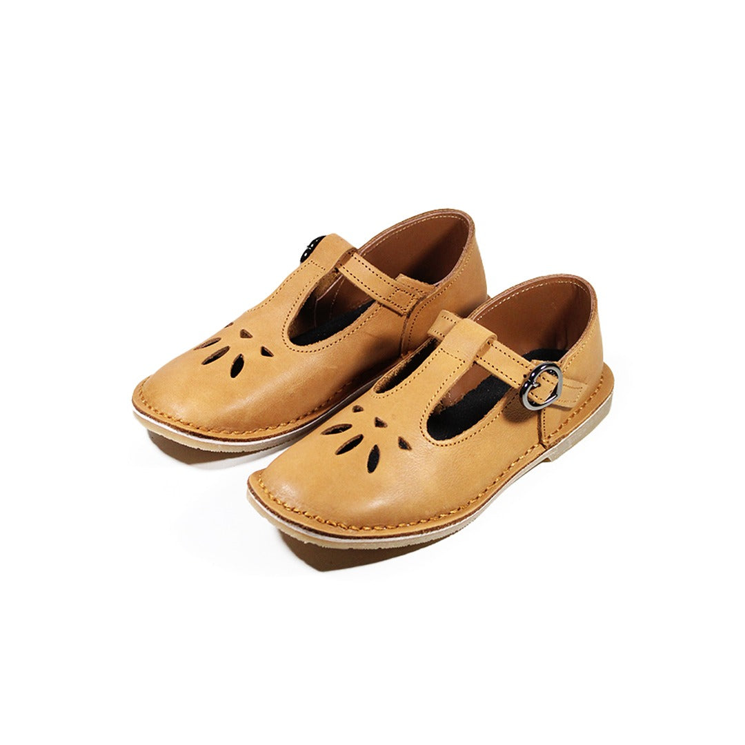 Baby Doll Vellies - Tan