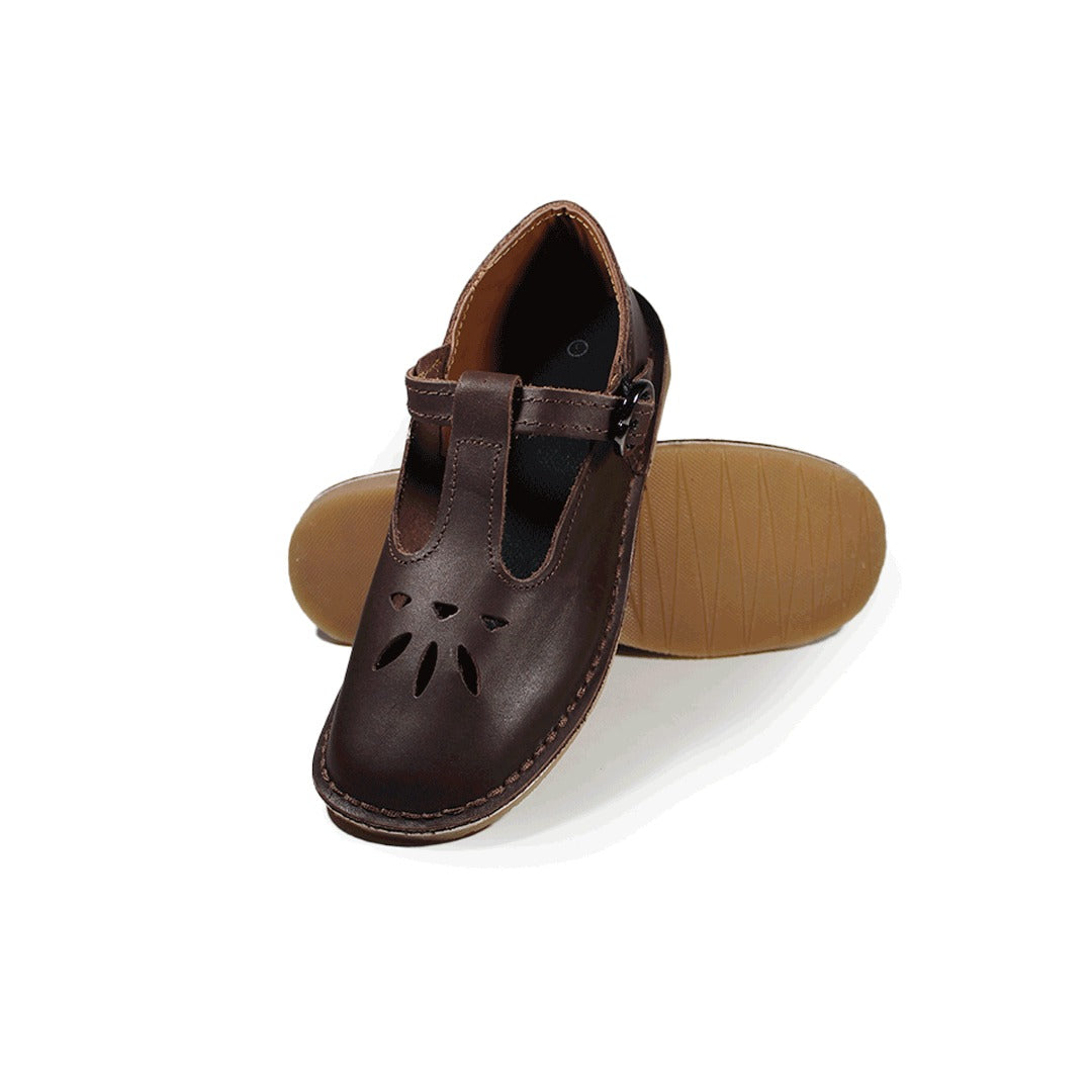Baby Doll Vellies - Dark Brown