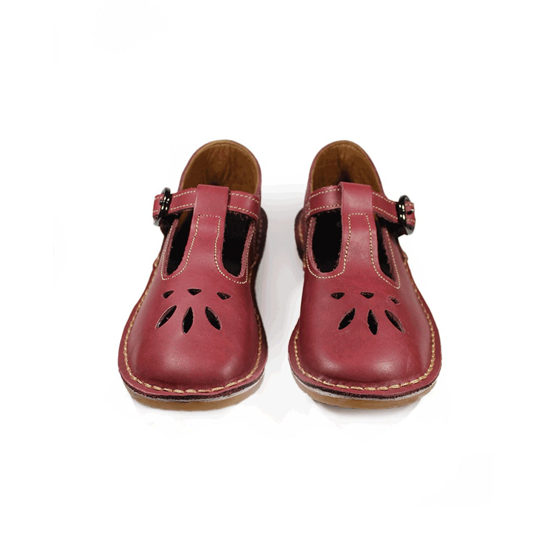 Baby Doll Vellies - Maroon