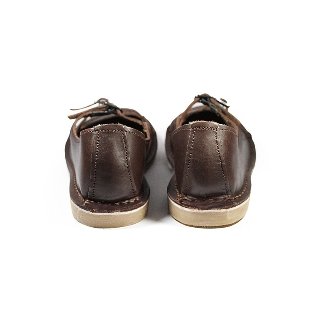 Double Strap Pumps - Dark Brown