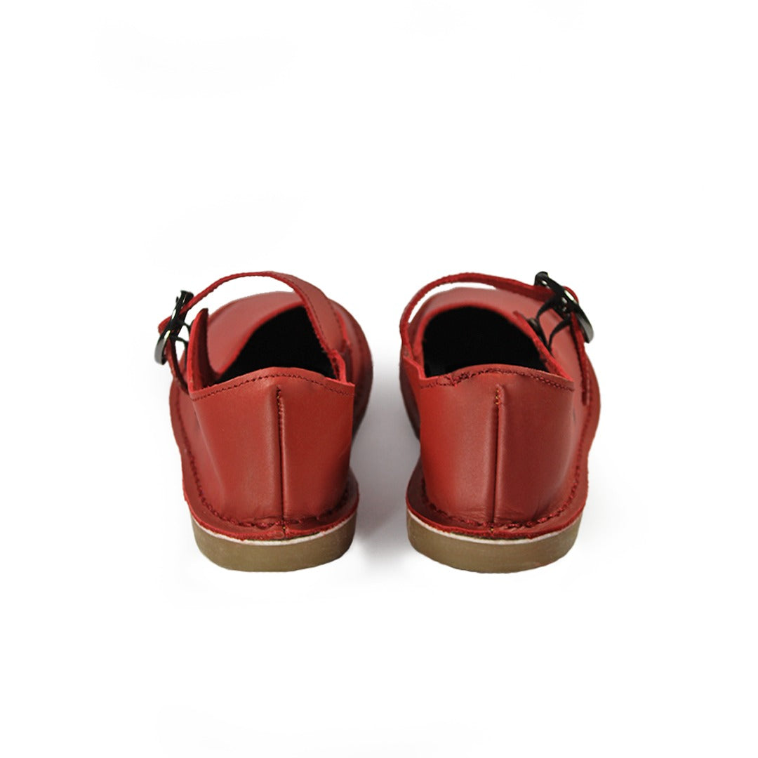 Buckle Pumps - Red