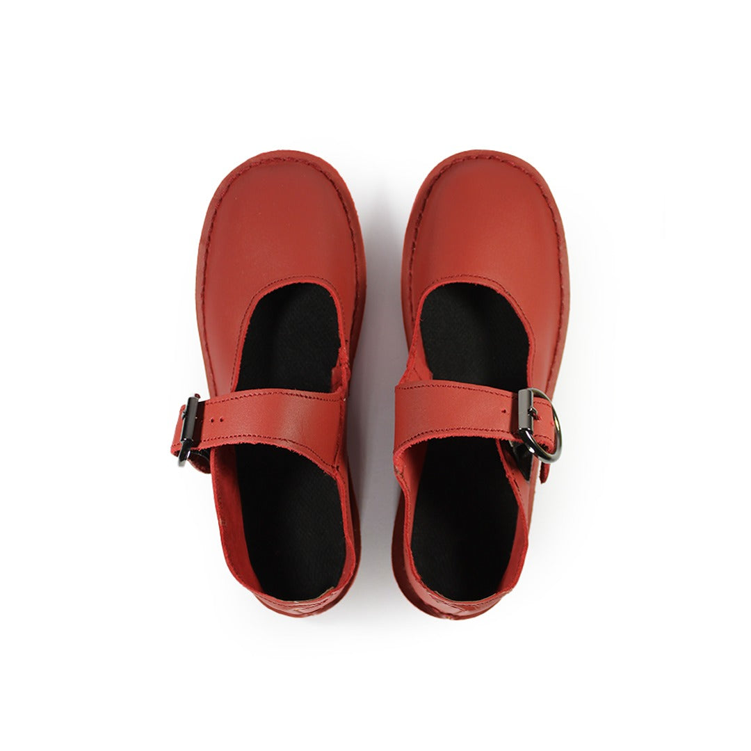 Buckle Pumps - Red