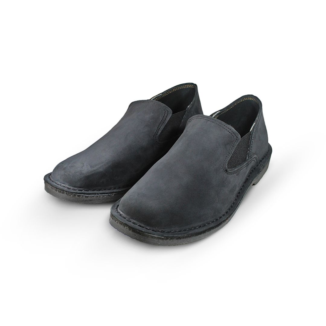 Slip-on Vellies - Black