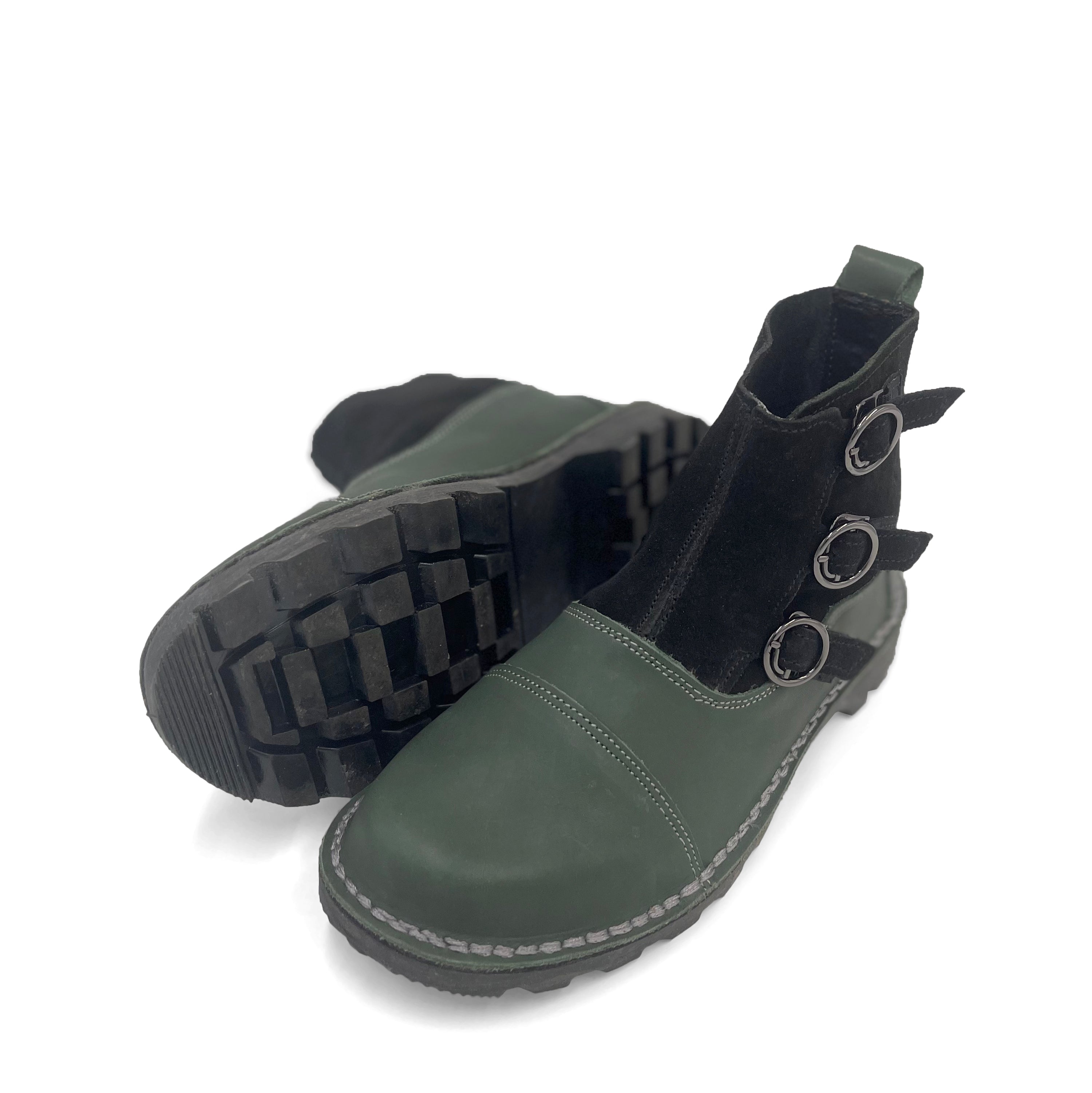 Tri Buckle Boot