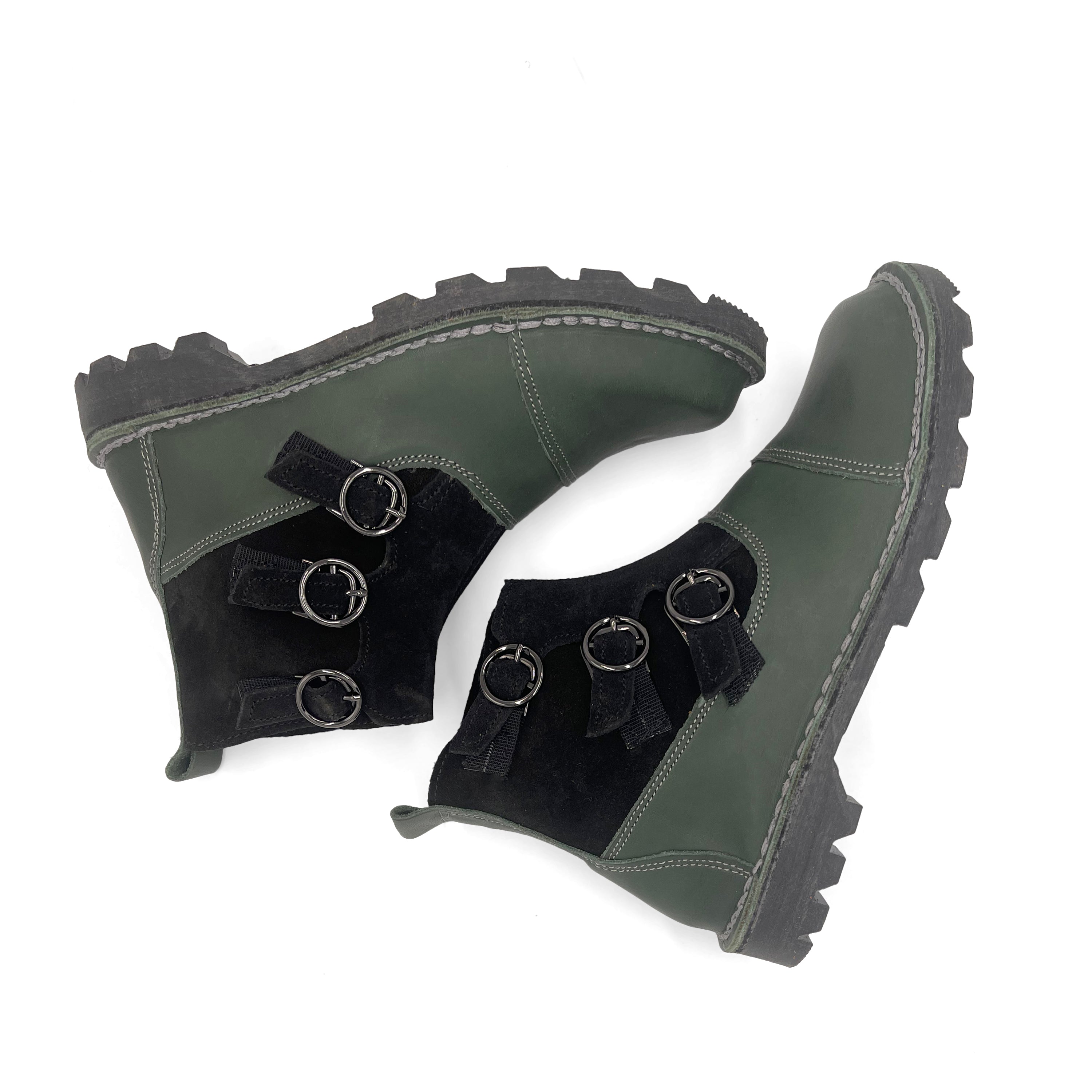 Tri Buckle Boot