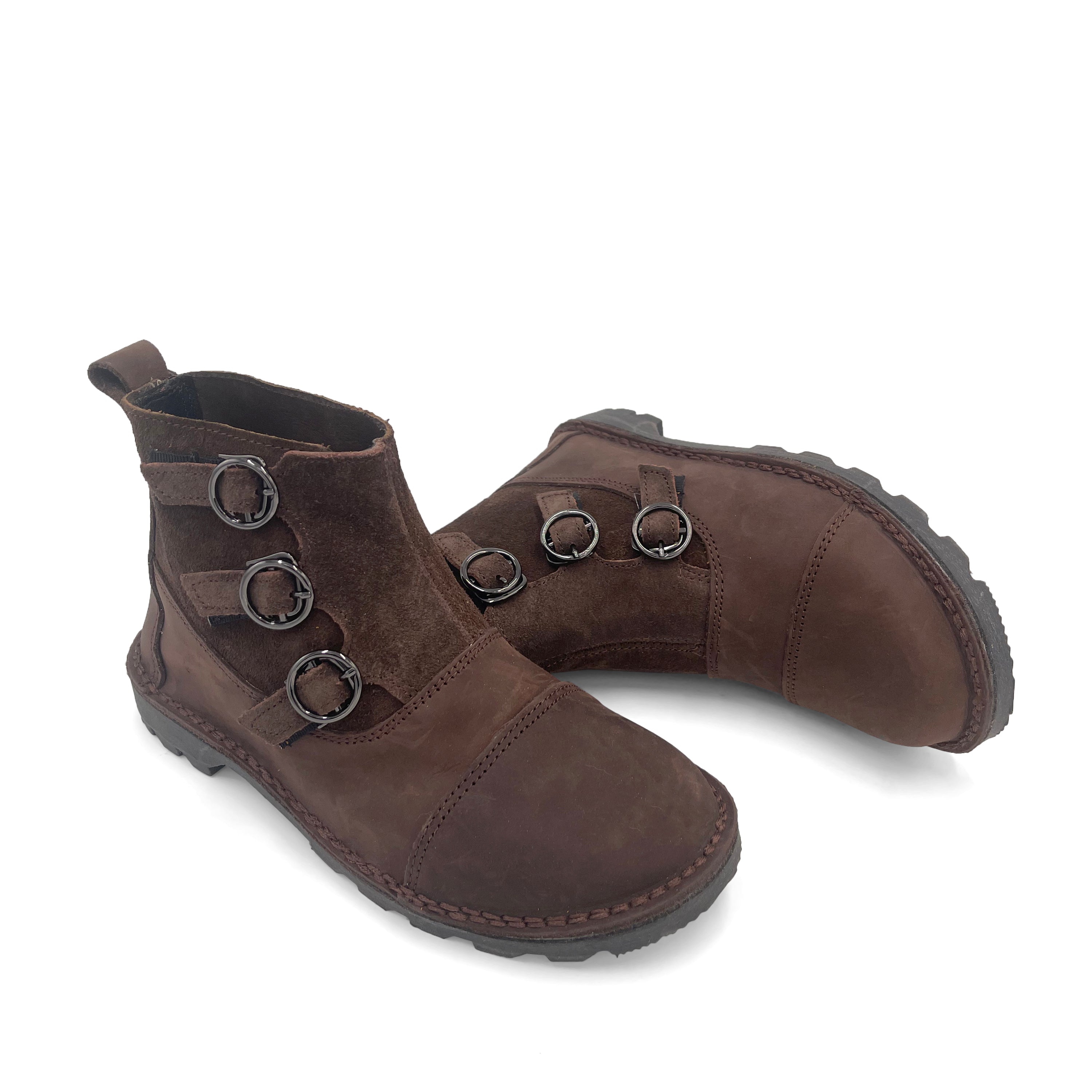 Tri Buckle Boot