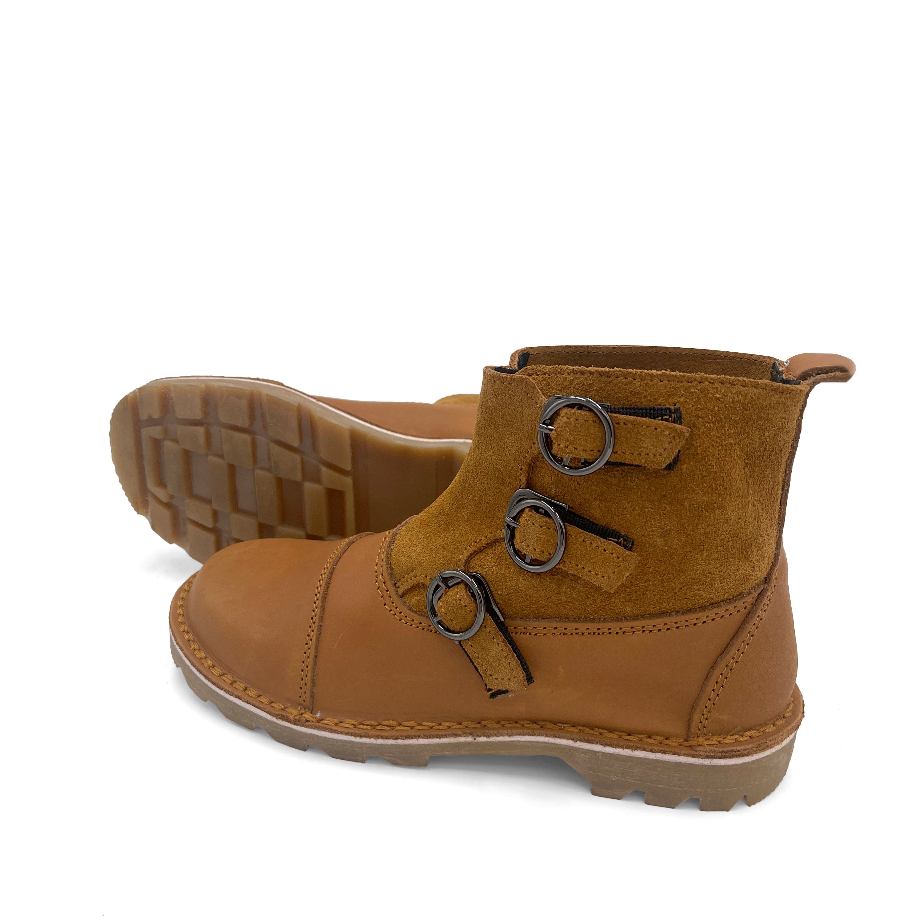 Tri Buckle Boot