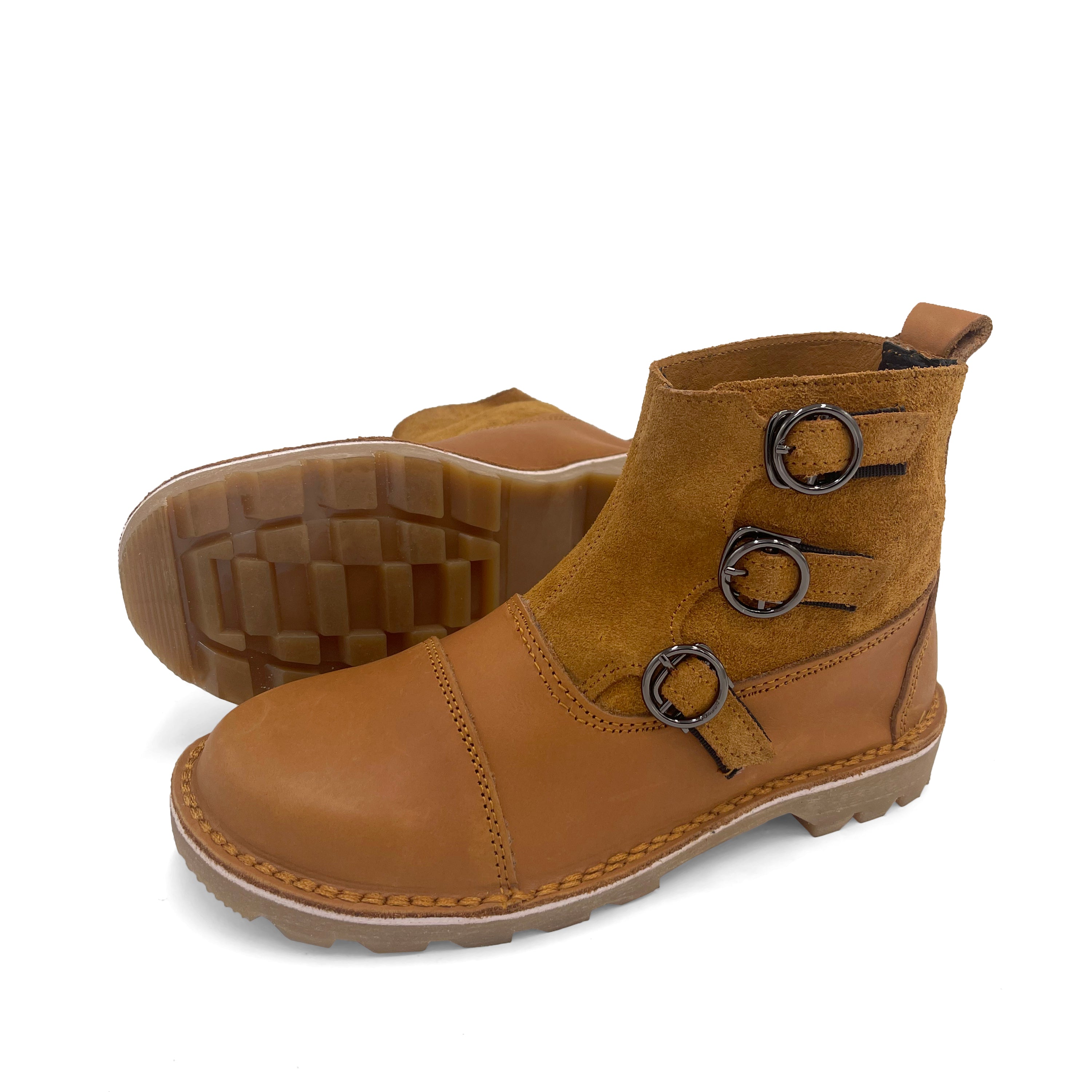 Tri Buckle Boot