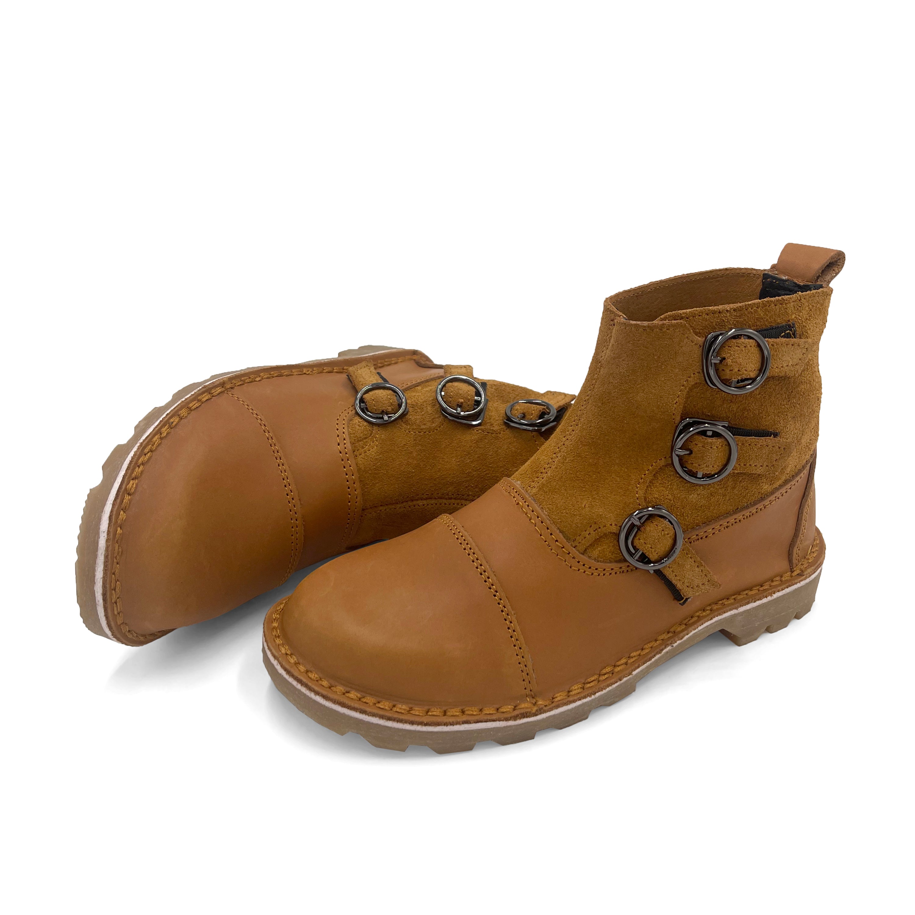 Tri Buckle Boot