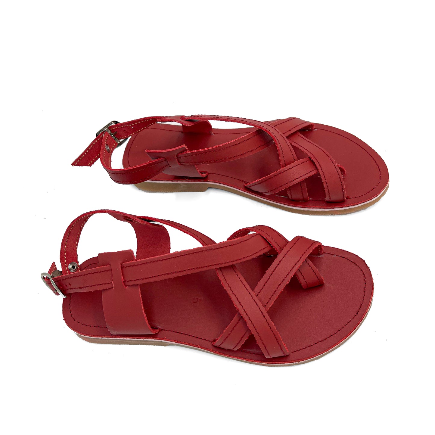 Strappy Leather Sandals