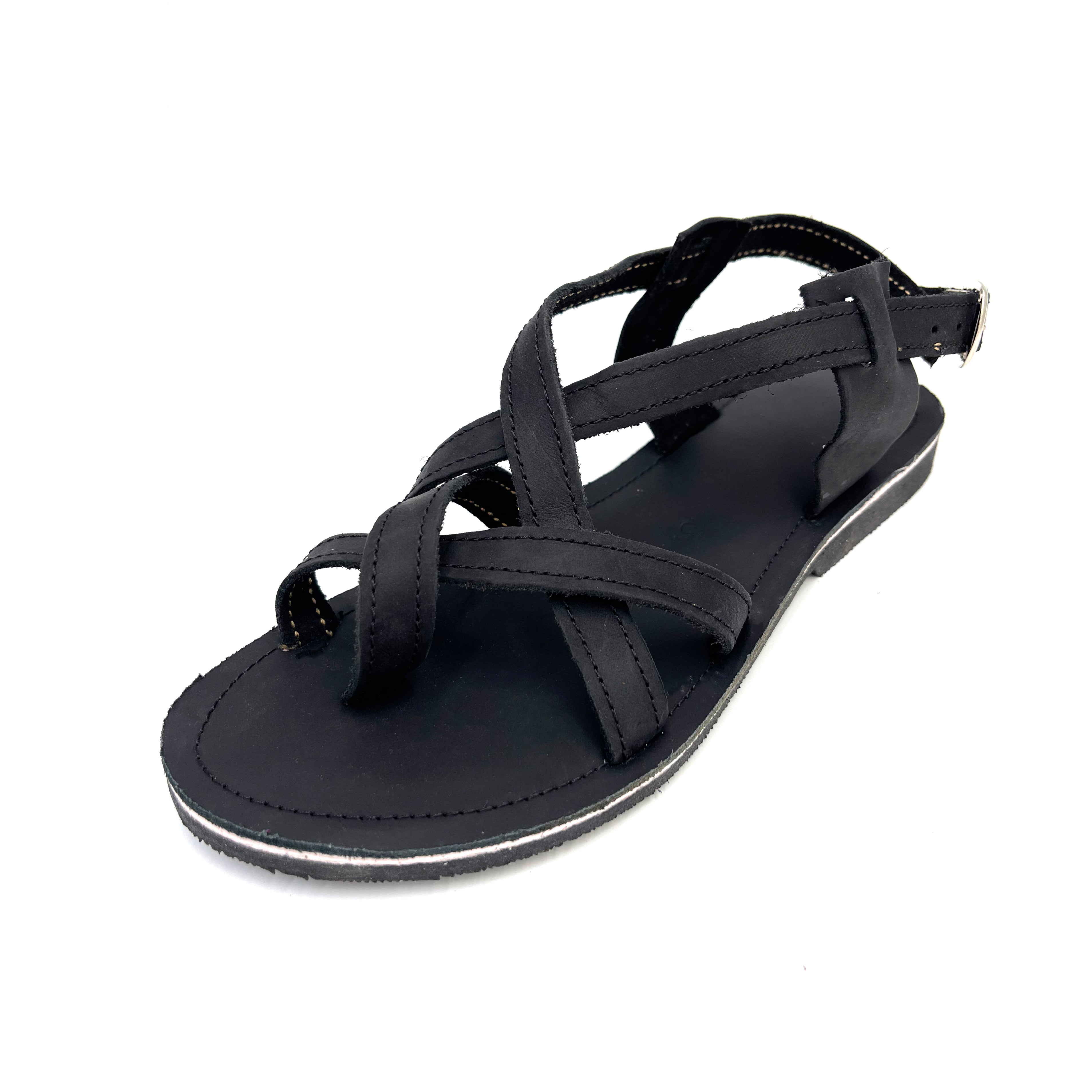 Strappy Leather Sandals