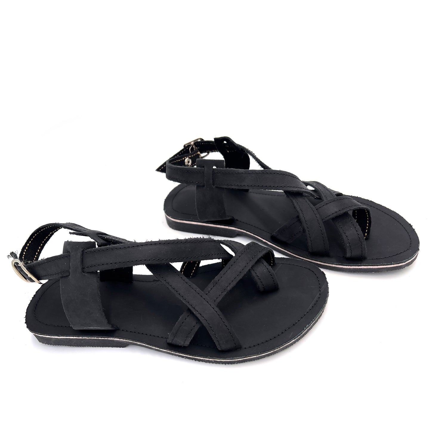 Strappy Leather Sandals