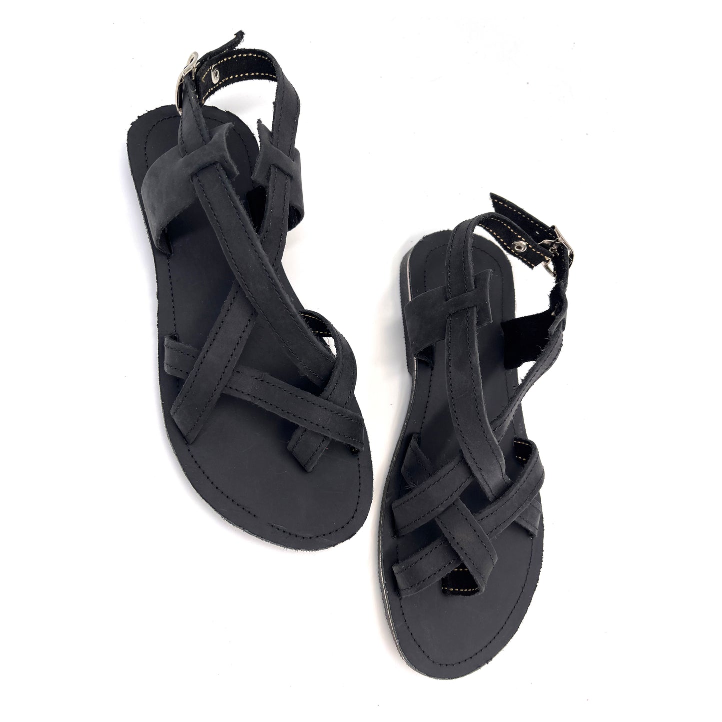 Strappy Leather Sandals