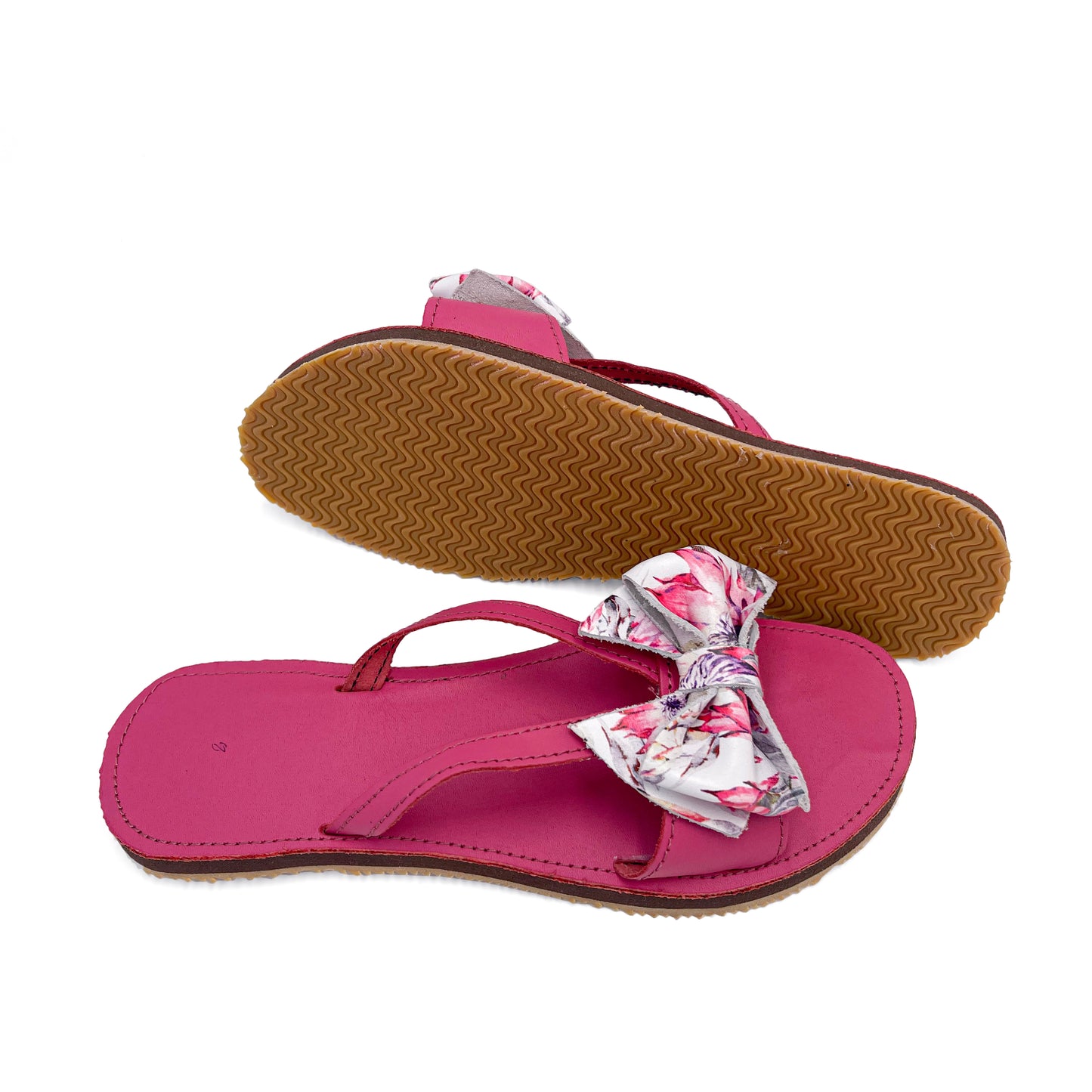 Women’s Bow Leather Sandal