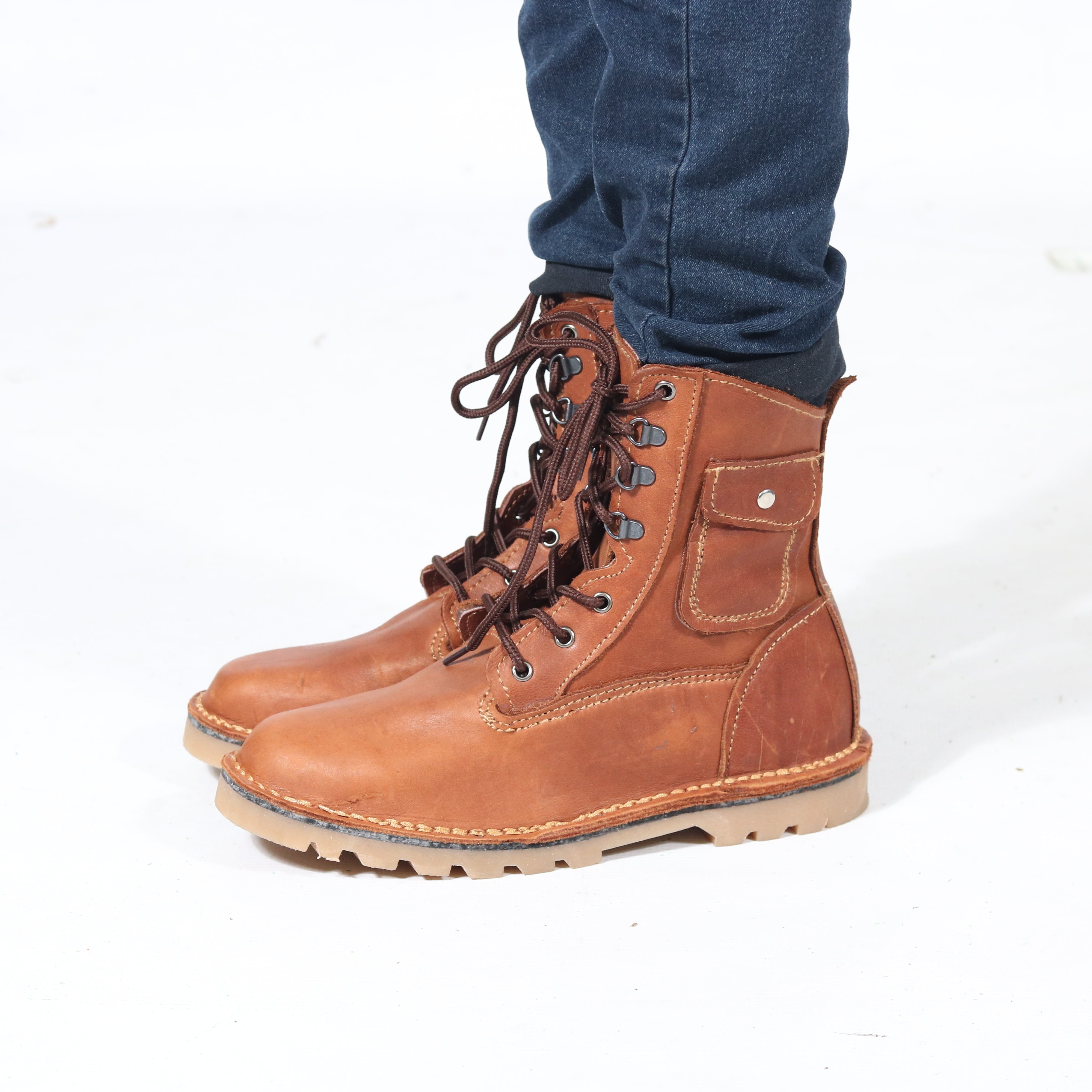 Bush Jack Boots - Red Tan