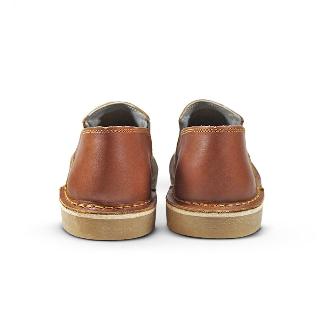 Slip-on Vellies - Cognac