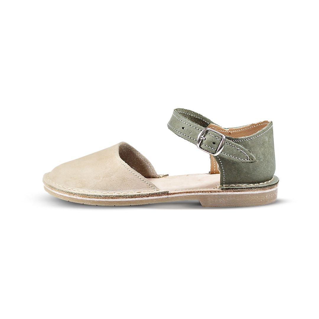 Nomad Leather Sandals - Nude