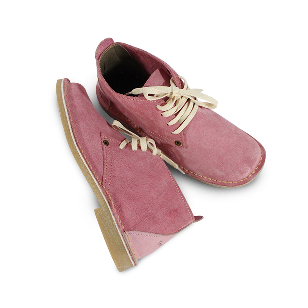 Colourful Ladies Vellies - Pink