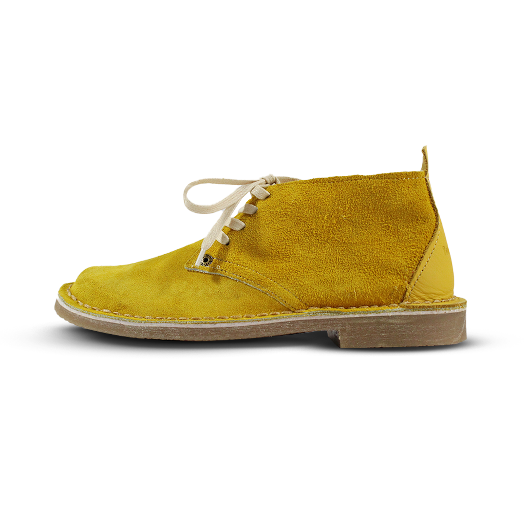 Colourful ladies vellies - yellow