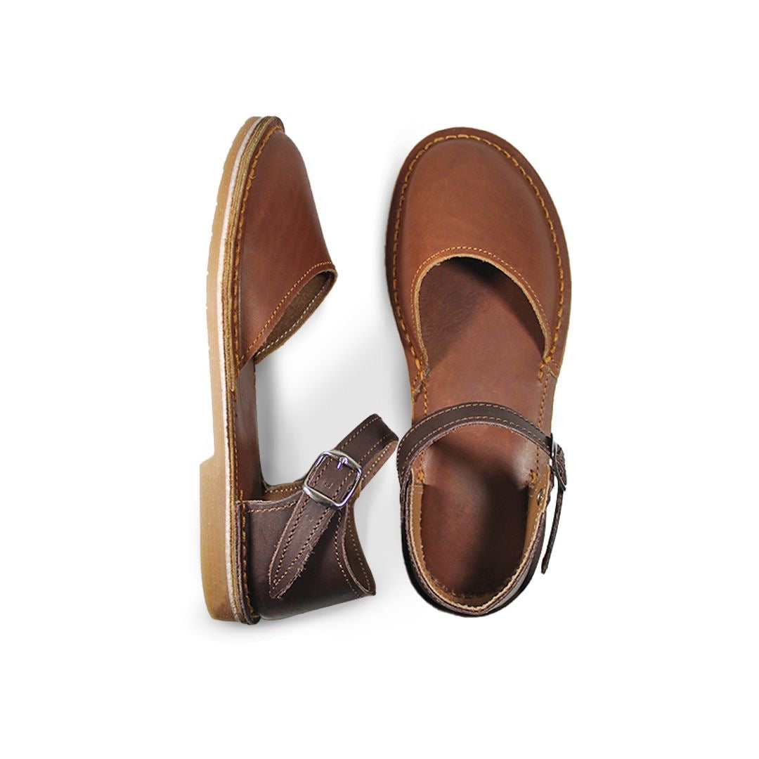 Nomad leather sandals - Classic Brown