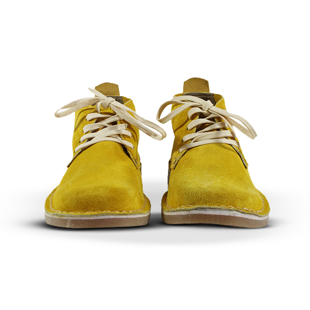 Colourful Ladies Vellies - Yellow