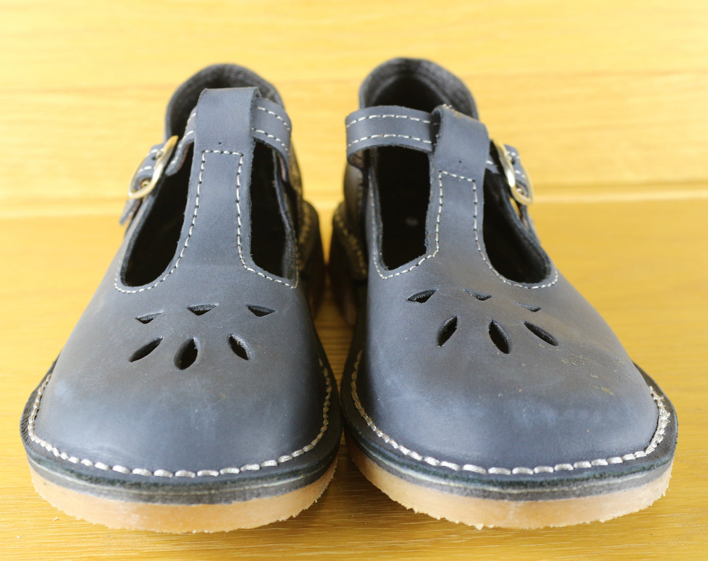 Baby doll vellies - navy 2