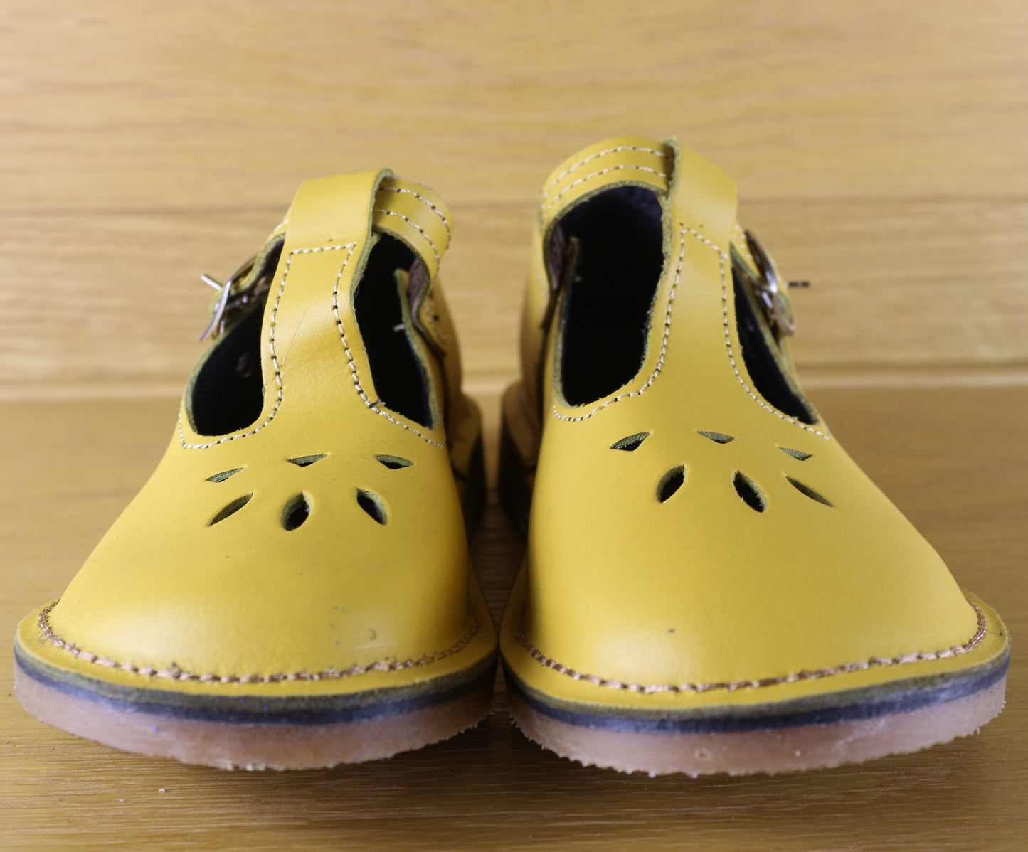 Baby doll vellies - yellow