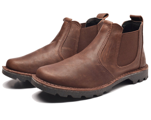 Chelsea Vellies - Dark Brown