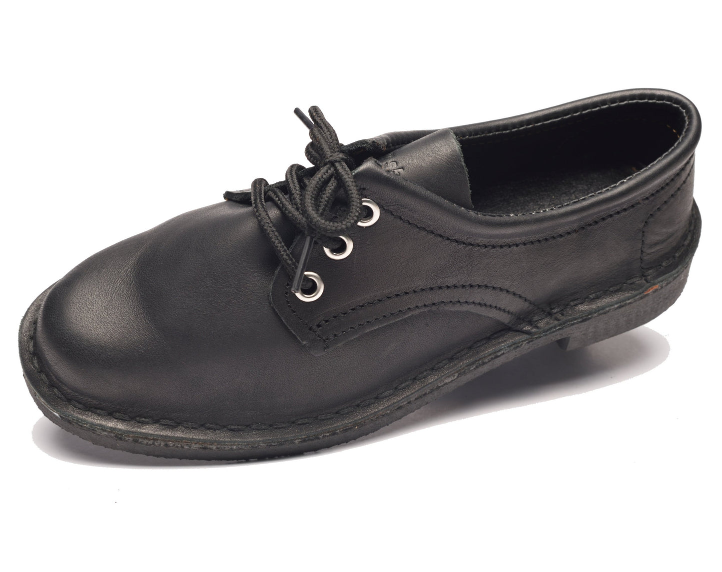 kids school vellies - black