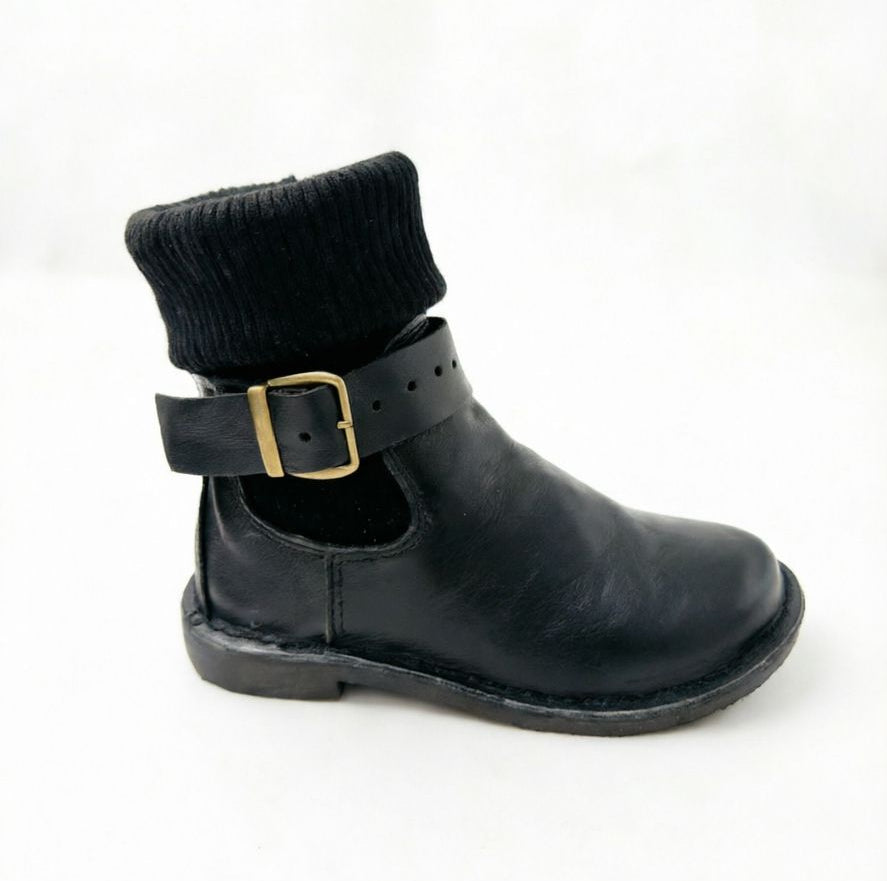 Leather  & Wool Winter Boots