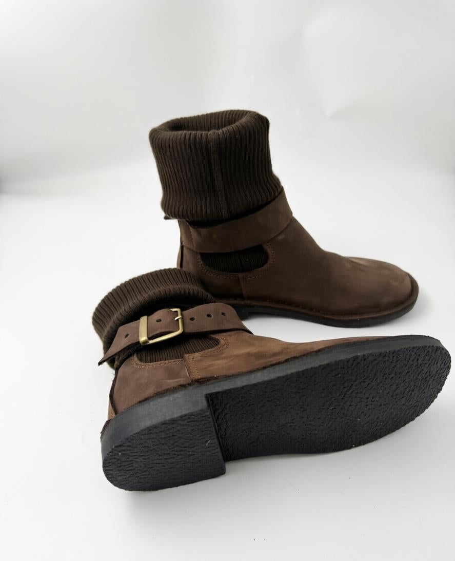 Leather  & Wool Winter Boots