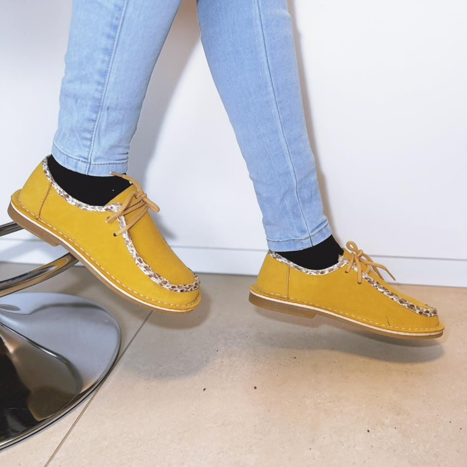Printed Vellie Mocs