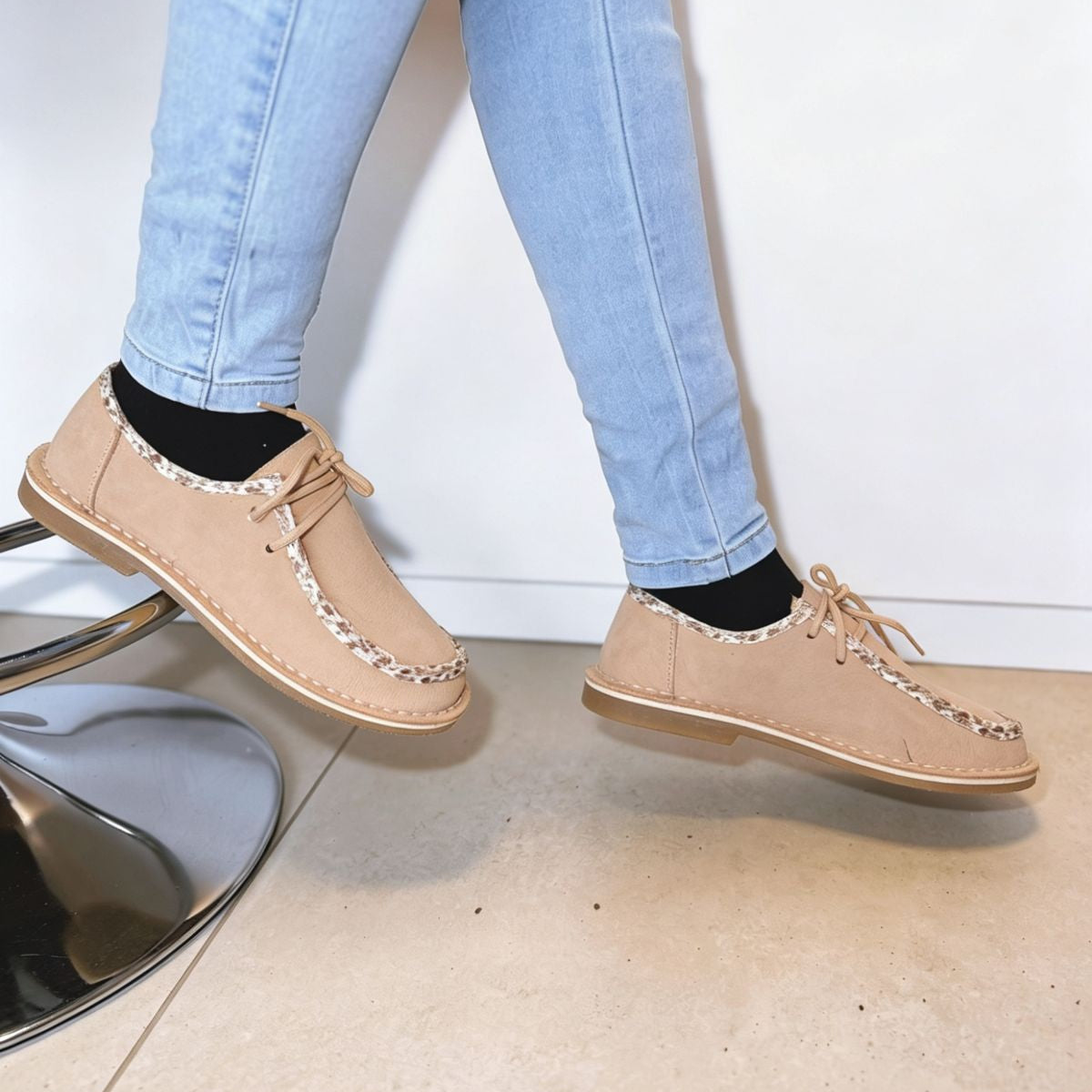Printed Vellie Mocs
