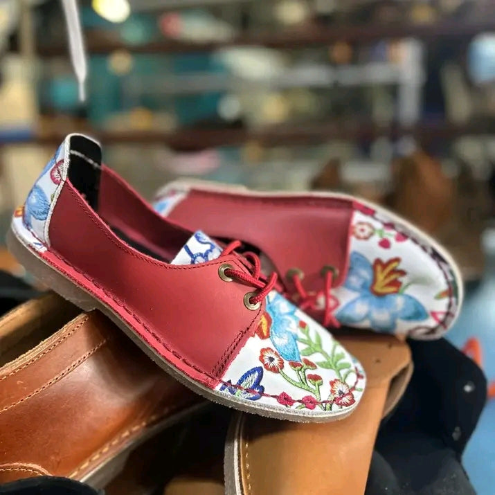 Printed Vellie Pumps
