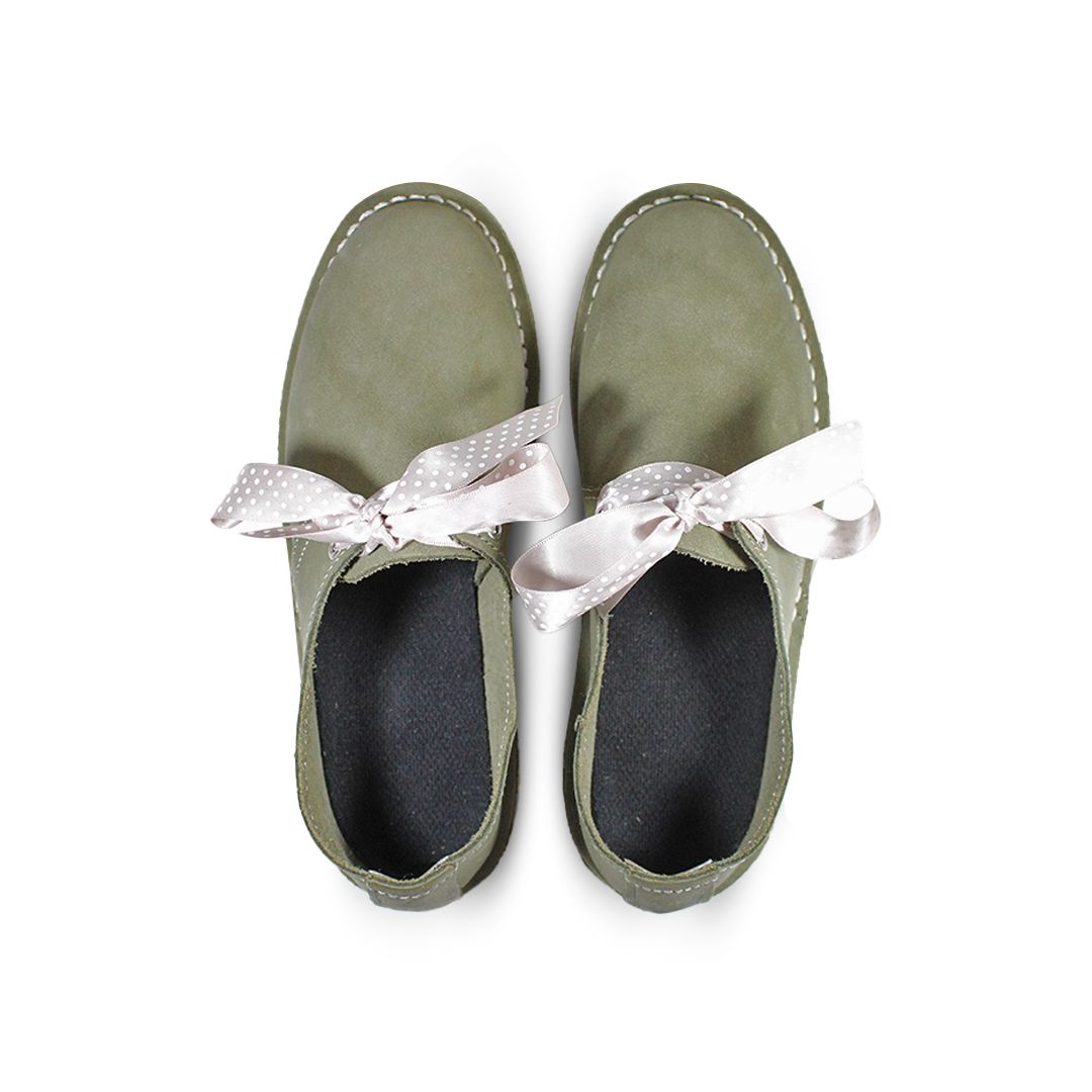One Lace Pumps - Olive