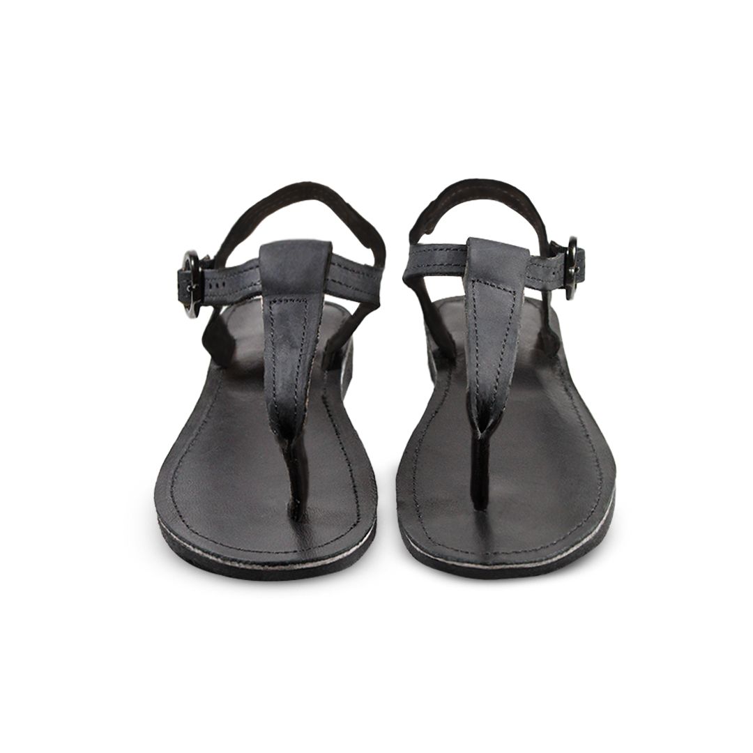 Sunstep leather sandals - black 4