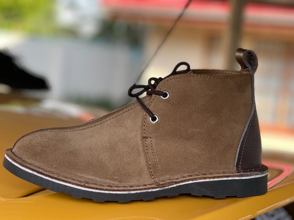 jay vellies - tan and brown