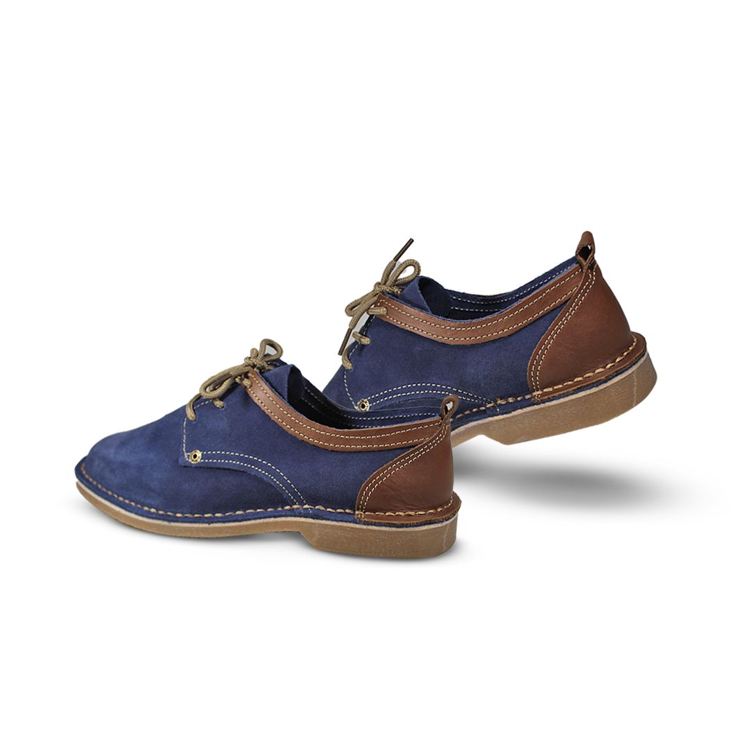 Mens Vellies Shoes - Navy