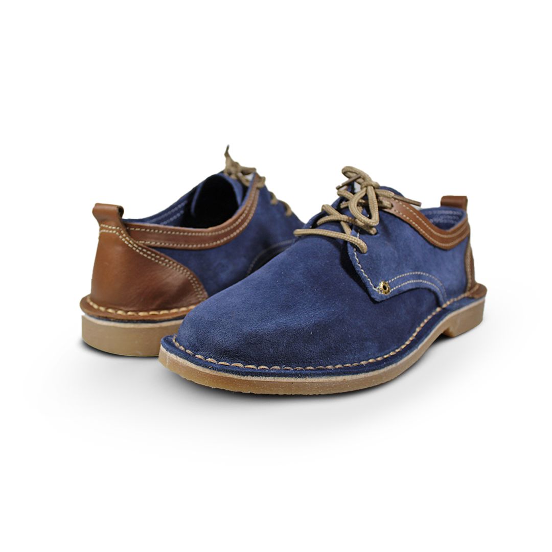 Mens Vellies Shoes - Navy