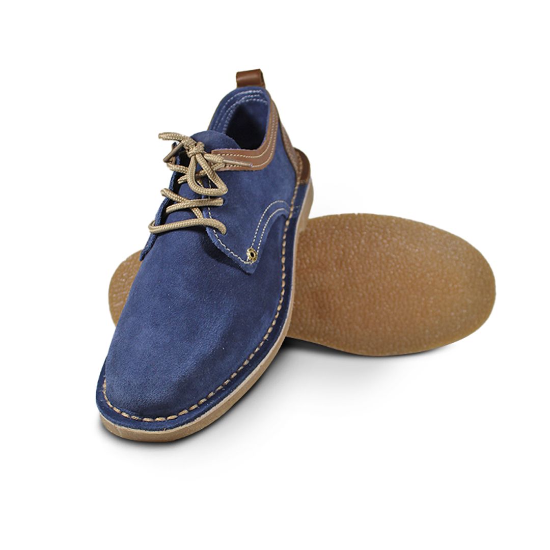 Mens Vellies Shoes - Navy