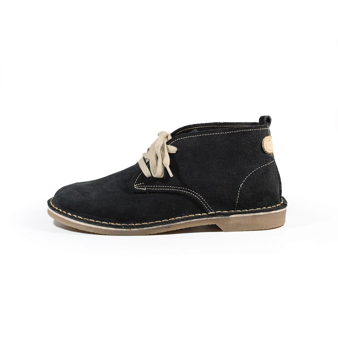 Casual Vellies Suede - Black