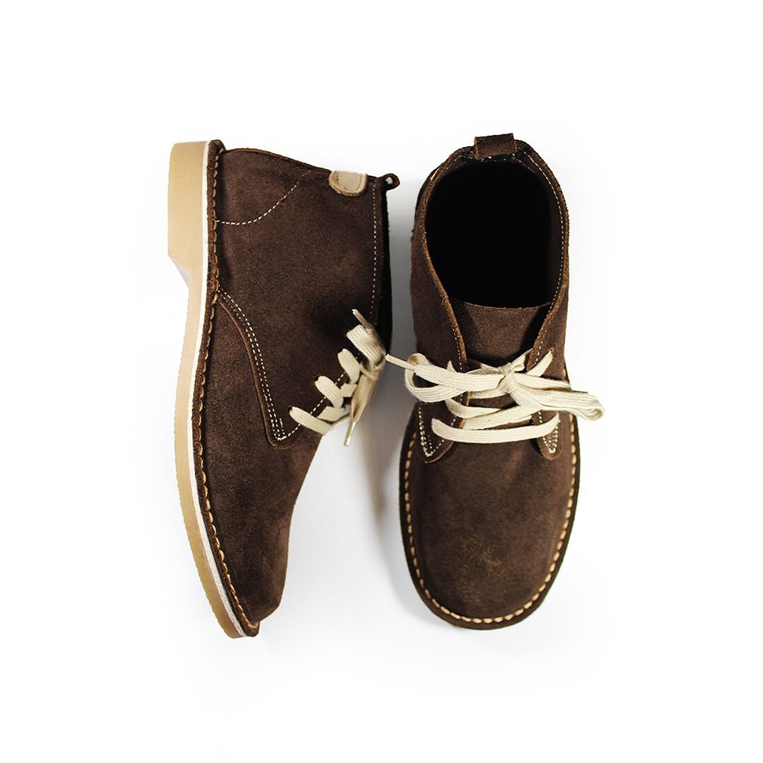 Casual Vellies Suede - Dark Brown