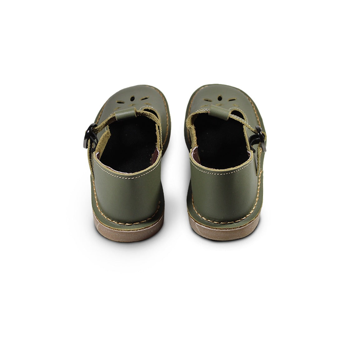 Baby Doll Vellies - Olive Green