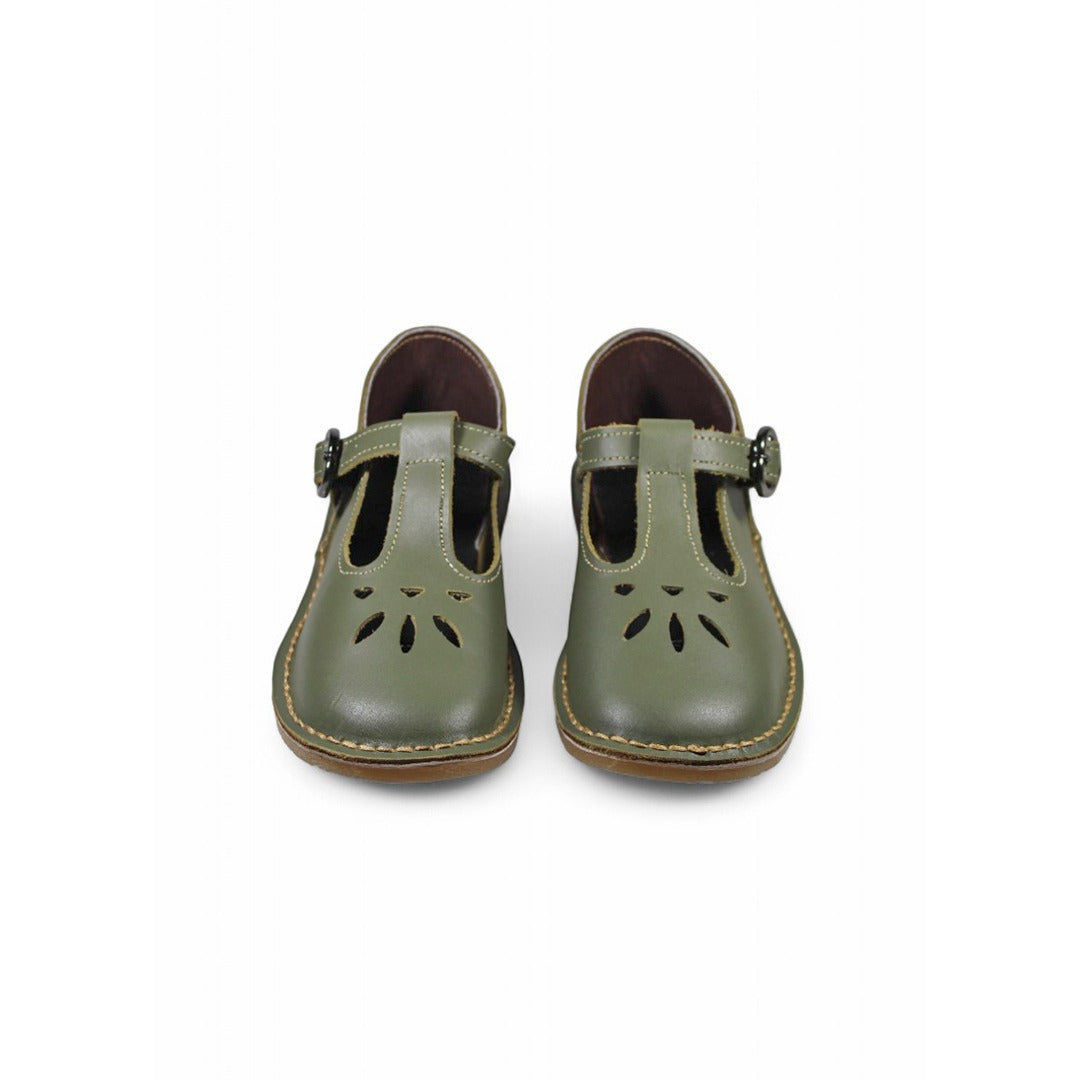 Baby Doll Vellies - Olive Green