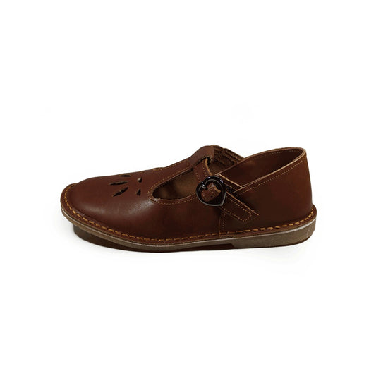 Baby Doll Vellies - Red Tan