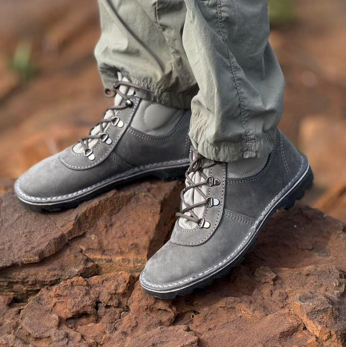 Vellie Boots - Grey
