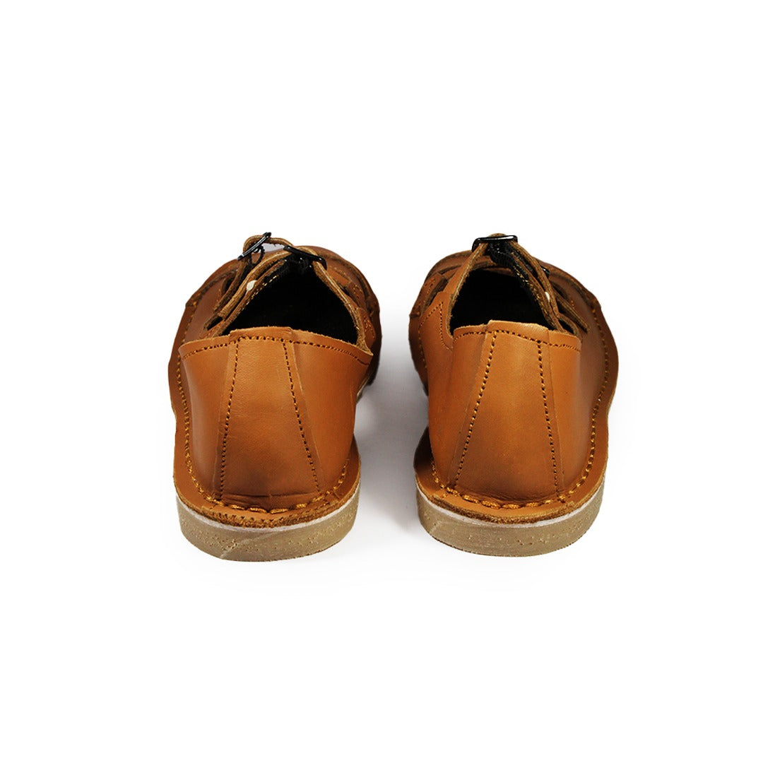 Double Strap Pumps - Tan