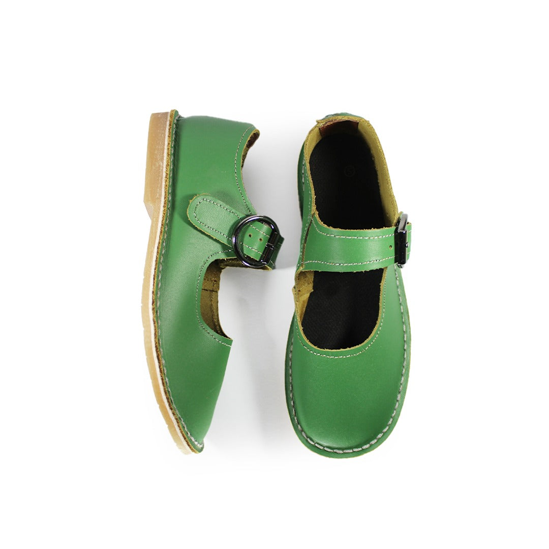 Buckle Pumps - Green