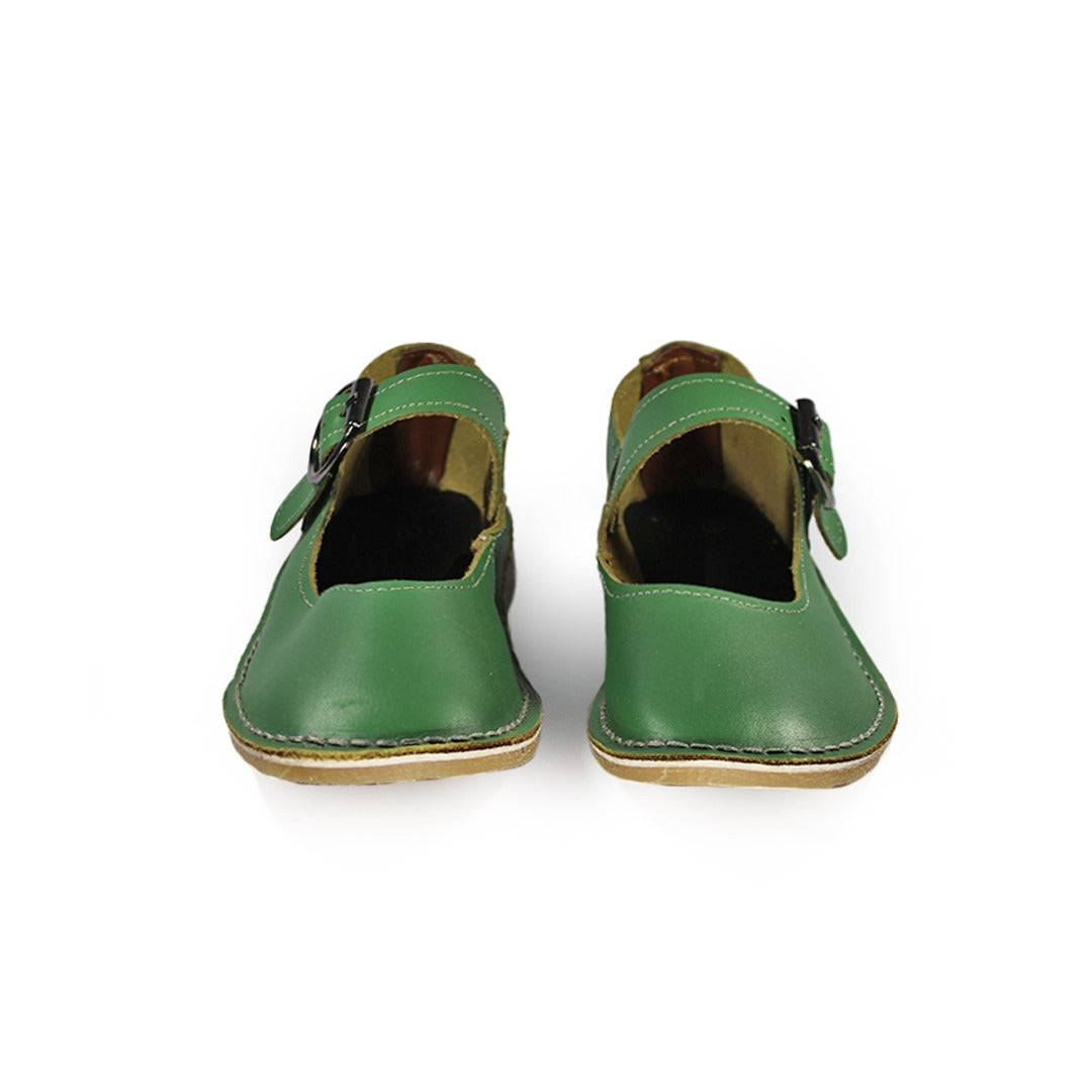 Buckle Pumps - Green